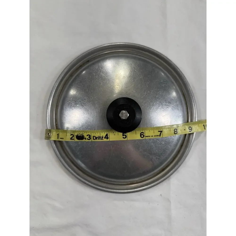 Vintage 9” Stainless Steel‎ Lid For Pot Or Pan